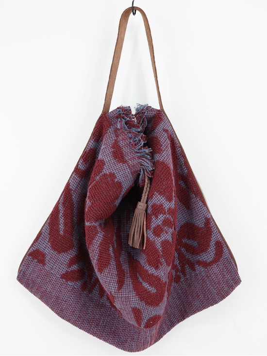 Free People Miramar Carryall Boho Tapestry Slouchy Oversized Shoulder Bag - Picture 2 of 16